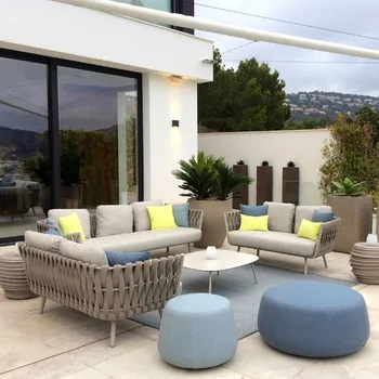 

Patio Outdoor Furniture Sun Room Leisure Rattan Sofa Chair