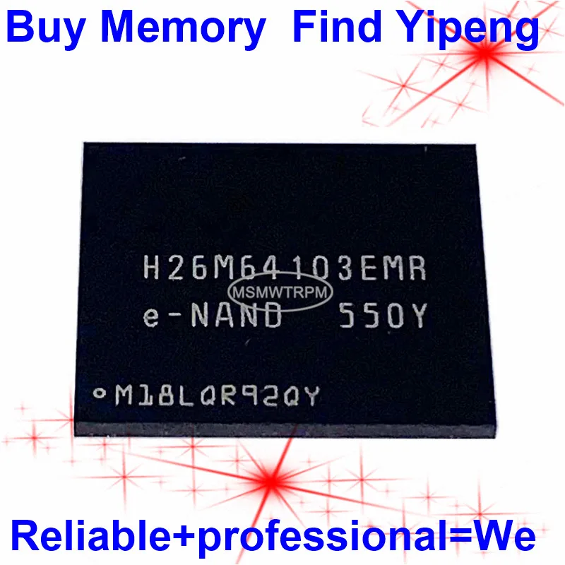 

H26M64103EMR 153FBGA EMMC 32GB флэш-память H26M64103