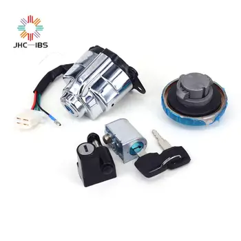 

Motorcycle Ignition Switch Fuel Gas Cap Seat Lock Key Set For HONDA Magna 250 VT400 VT750 1998-2003 CA250