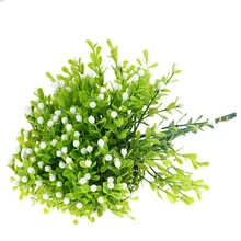 10 шт./лот вечерние украшения Милан искусственные Искусственные цветы Свадебные украшения для дома фестиваль декоративные растения в горшках