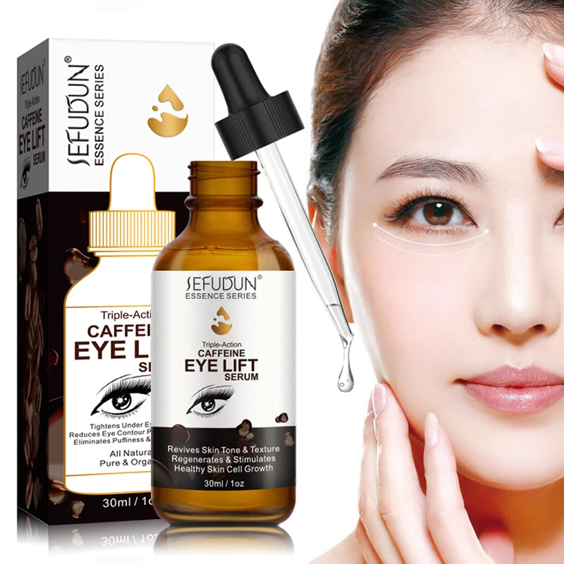 Eye Serum Anti-Wrinkle Moisturizing Anti-Aging Remove Dark Circles Puffiness Fat Granule Brighten Face Treatment Skin Care 30ml electric remove sweater pilling machine portable clothes fabric shaver hair ball trimmer lint fuzz shaver fluff wool granule