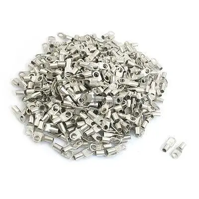 

500 Pcs Non-insulated 16-14 AWG Ring Tongue Terminal Connector