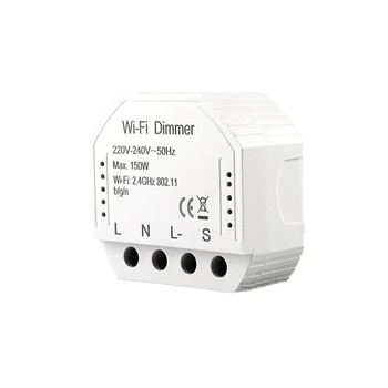 

Smart WiFi Remote Control Light LED Dimmer Switch Smart Life/Tuya APP Remote Control 1/2 Way Switch Works DIY