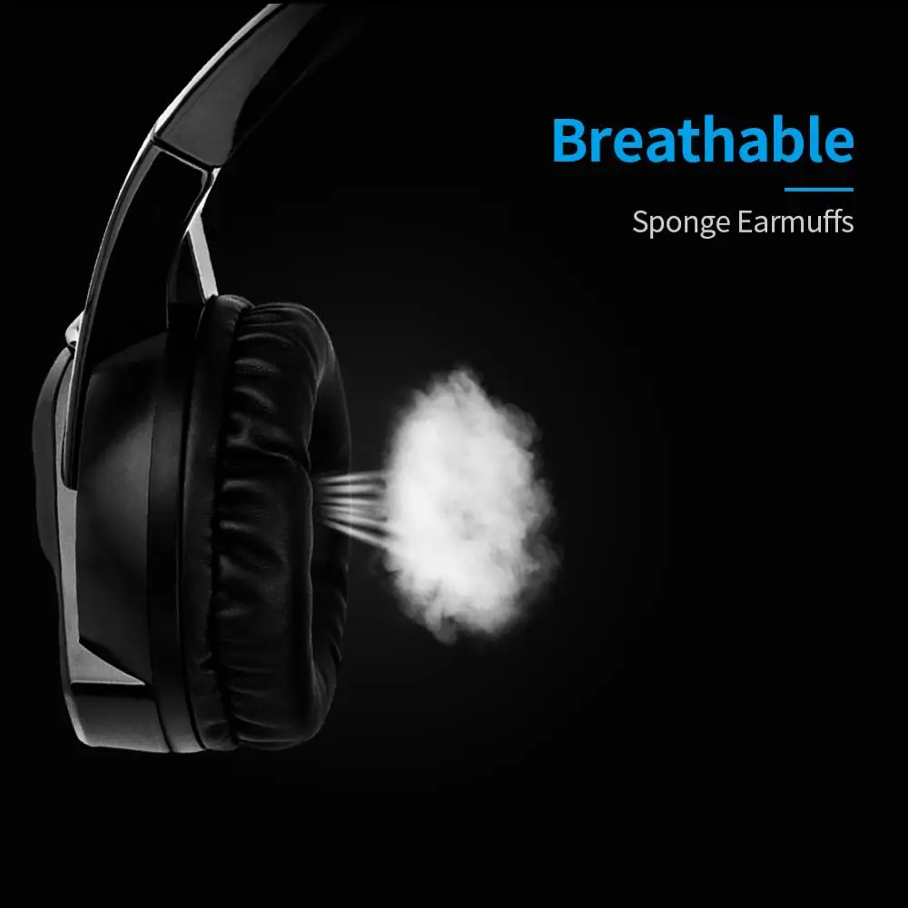 Eson style A3 Gaming Headset Headphone 7 1 Surround Sound Adjustable Earphones With Mic LED Light For PS4 PC Gamer Laptop Tablet