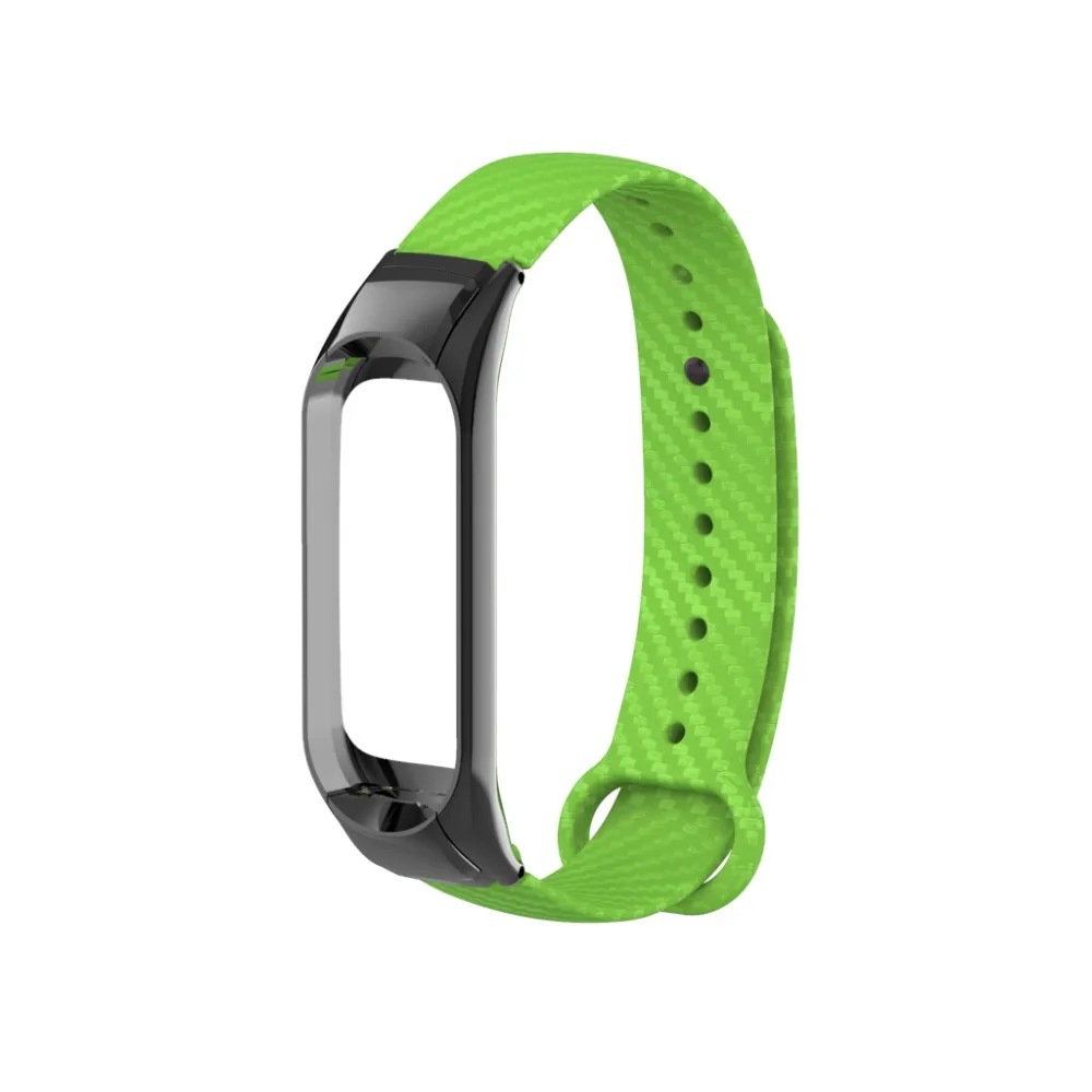Mi band 4 ремешок mi Band Браслет для Xiaomi mi band 3 из углеродного волокна wacthband mi Band 3 браслет miband 3 Аксессуары для часов