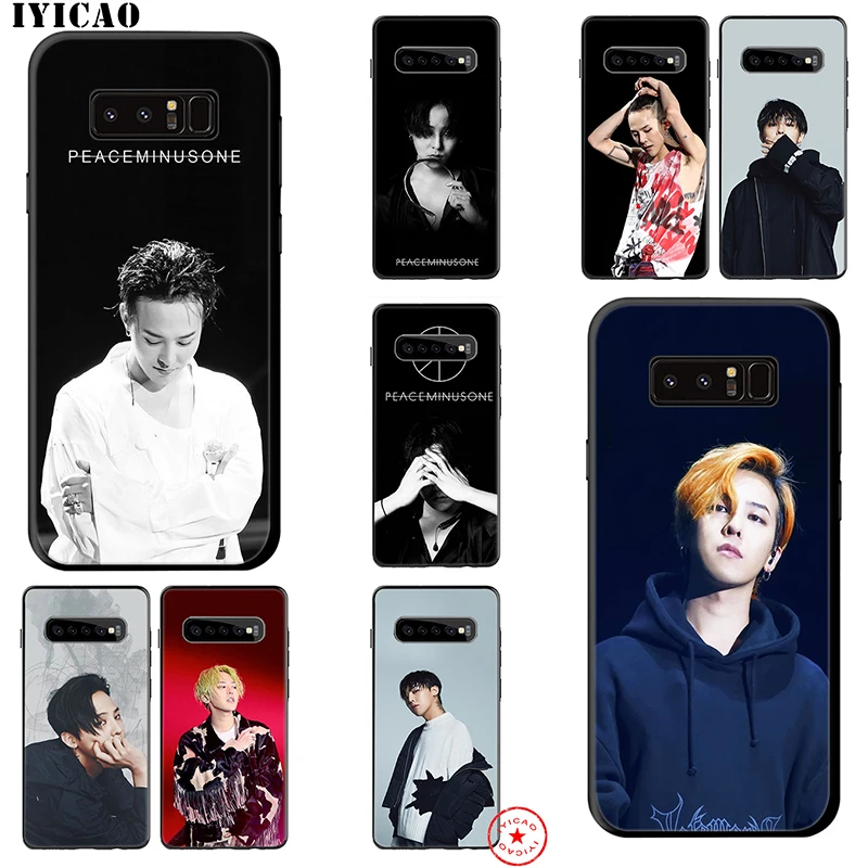 Мягкий чехол IYICAO G Dragon peaceminusone для samsung Galaxy S10e S10 S9 S8 Note 8 9 10 Plus S6 S7 Edge TPU |