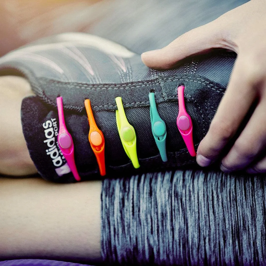 12pcs Silicone Shoelaces Round Elastic Shoe Laces Special No Tie Shoelace for Men Women Lacing Rubber Zapatillas 13 Colors 2021 | Обувь