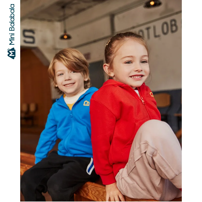 Primavera e Jaqueta com Capuz Primavera e Outono Mini Balla Cabolsa Jaqueta Crianças Moda Roupas 2020