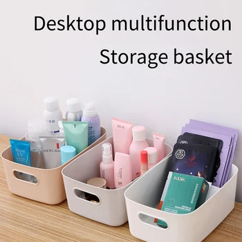 

Makeup-organizer Plastic Cosmetics Box Large Makeup Holder Nail-Polish Organizer Swabs-Holder Bathroom Storage Box