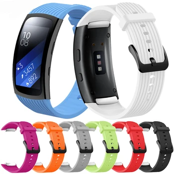 

L/S sizes high quality Replacement watchband for Samsung Gear Fit 2 durable Silicone sport srtap for Samsung Fit2 pro watchband