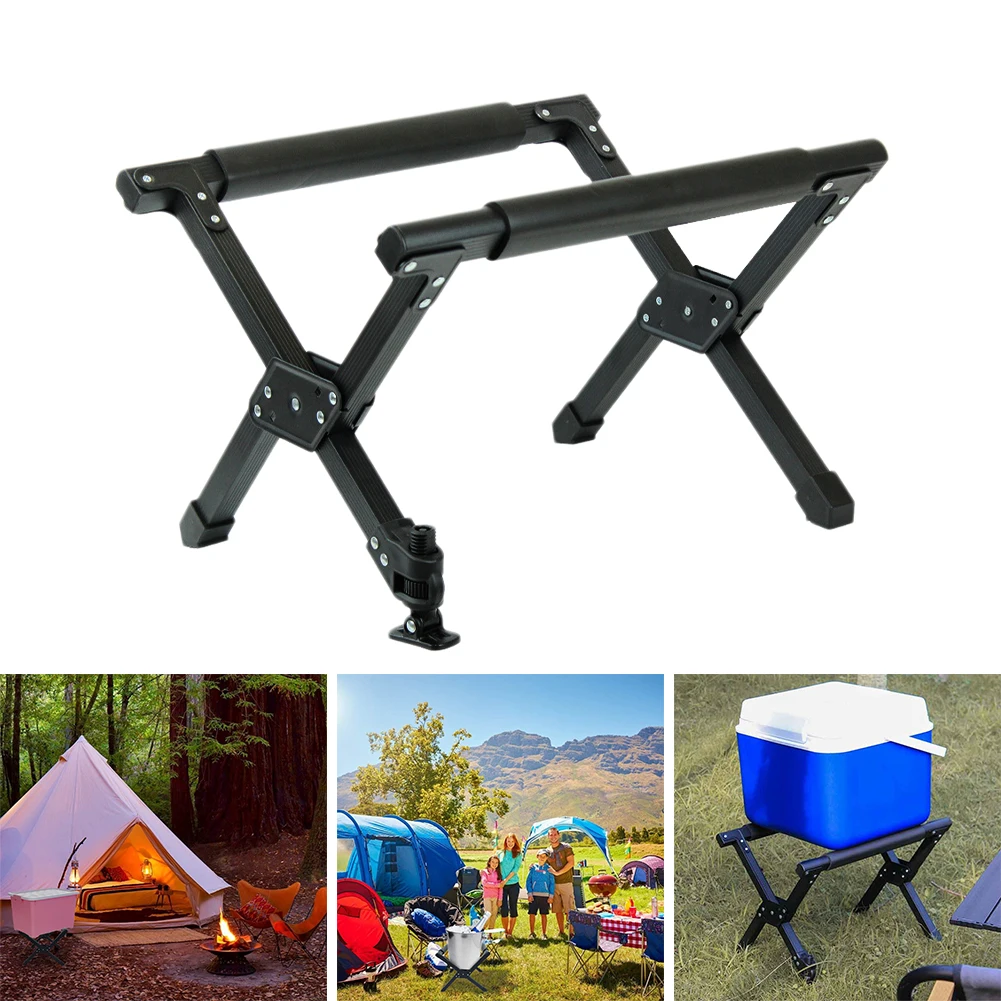 Light Weight Foldable Fridge Ice Box Holder,Portable Luggage Stand with Carry Bag,Anti-Slip for Camping Hiking BBQ Cooking Picnic Outdoor FCPLLTR Ice Bucket Rack 
