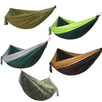 

Leisure Hammock Adult Outdoor Backpacking Travel Survival Hunting Sleeping Bed Portable Hammock Super Light