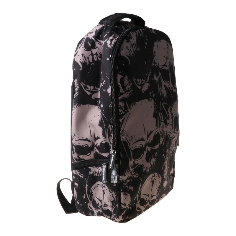

Skull School Backpack 22L Bag High Middle Bookbag for Men Women Boys Girls