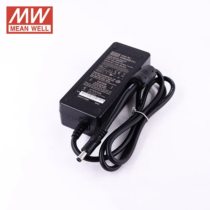Meanwell GSM60A07-P1J 45 Вт 6A 7,5 V медицинский адаптер уровня V 110 V/220 В переменного тока до 7,5 V DC бренд MEAN WELL представляет адаптер питания переменного тока 3-полюсный