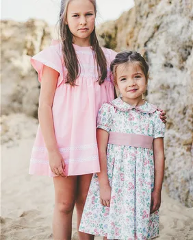 

Owligbaby Wholesale Toddler Baby Kids Girls Dress Flowers Casual Princess Dresses