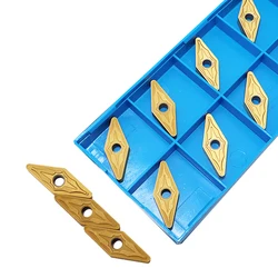 Outil de tournage externe VNMG 160412 lame CNC tour à métal pour pièces en acier, Inserts en carbure UE6020 10 pièces 