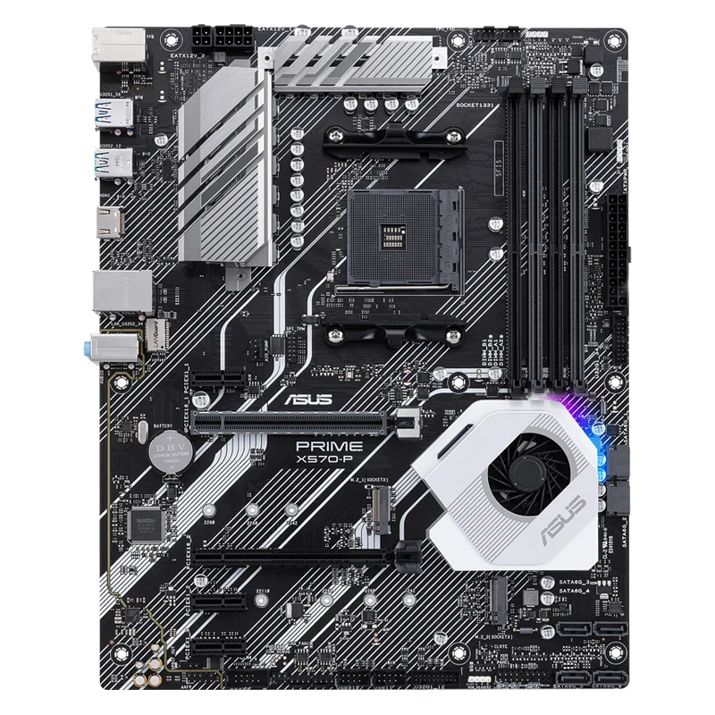 Новый оригинальный ASUS PRIME X570-P материнская плата + R7 3700X/R7 3800X/R9 3900X CPU набор ЦП |