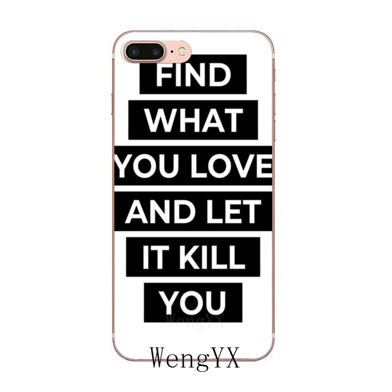 Чехол для iPhone 11 Pro XS Max XR X 8 7 6 6S Plus 5 5S SE силиконовый мягкий чехол - Цвет: Kill-You-C-03