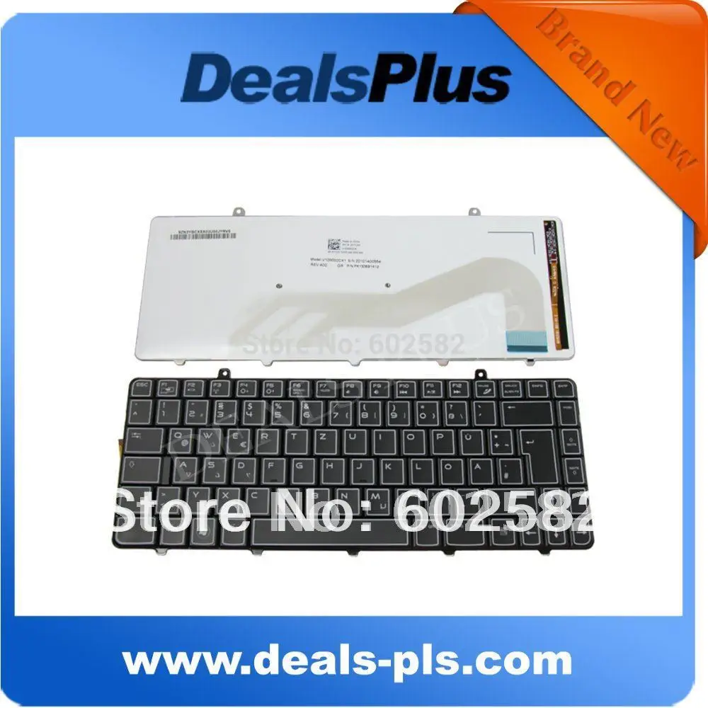 

Replacement New Keyboard FOR DELL For ALIENWARE M11X Series Backlit German GR keyboard BLACK