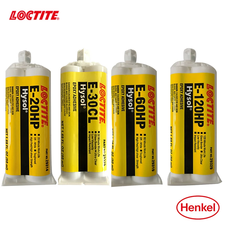 50ml Loctite Epoxy Resin E-60hp E-30cl High Temperature Resistant High  Viscosity Waterproof Ab Glue E-20hp E-120hp - Epoxies - AliExpress
