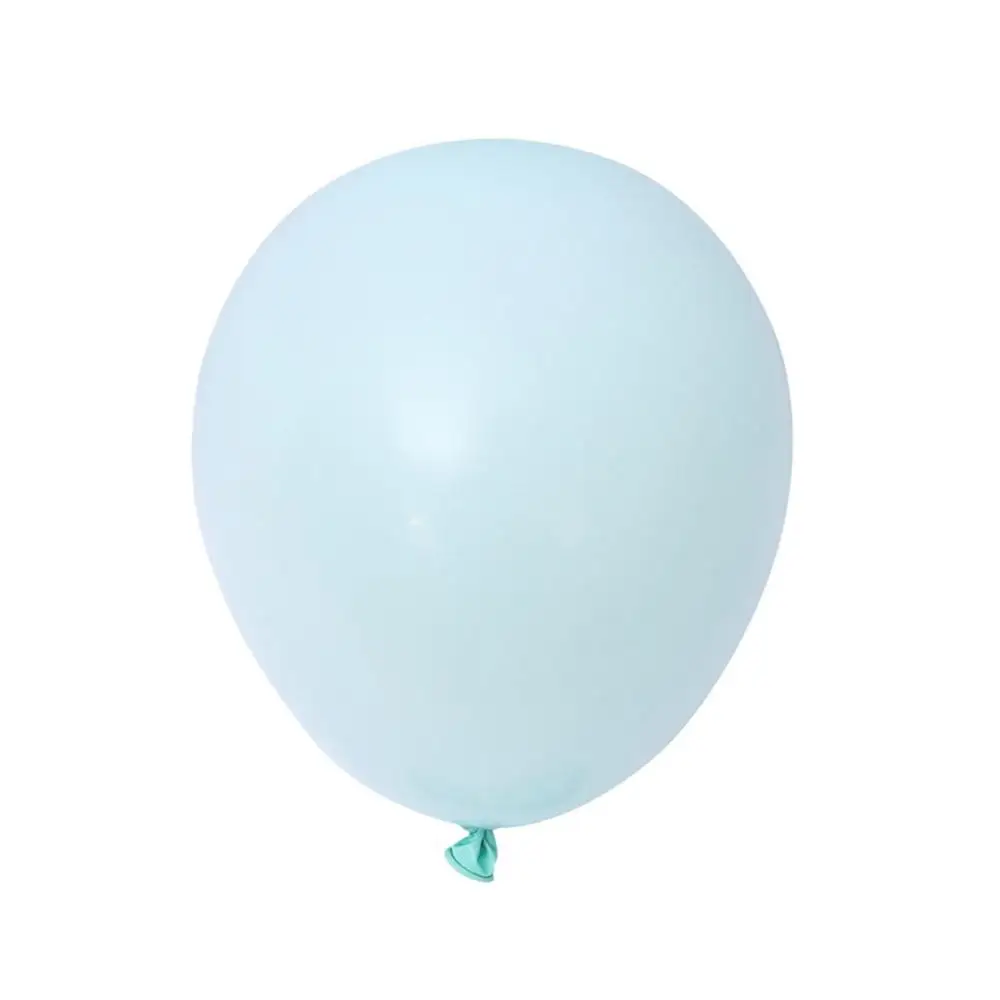 B Macaron Blue 100 шт шаров пастельные воздушные шары 10/12 дюймов на день рождения с конфетами макароны Цвет шар для Свадебная вечеринка детские игрушки вечерние Декор - Цвет: B Macaron Blue