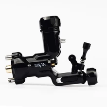 Новая машина для татуировки Raven, регулируемая игла, прямой привод, мощная роторная машина для татуировки