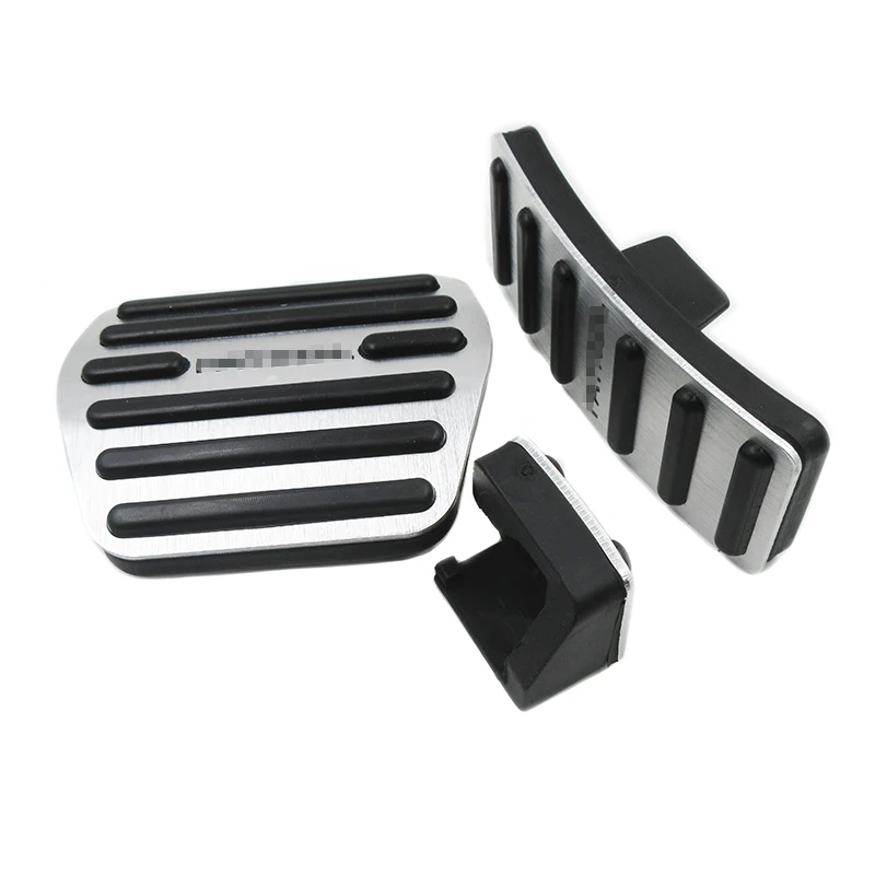 Для Nissan Patrol Y62- алюминий на педаль акселератора ГАЗ тормозные колодки педали протекторы интерьер автомобиля Стайлинг аксессуар