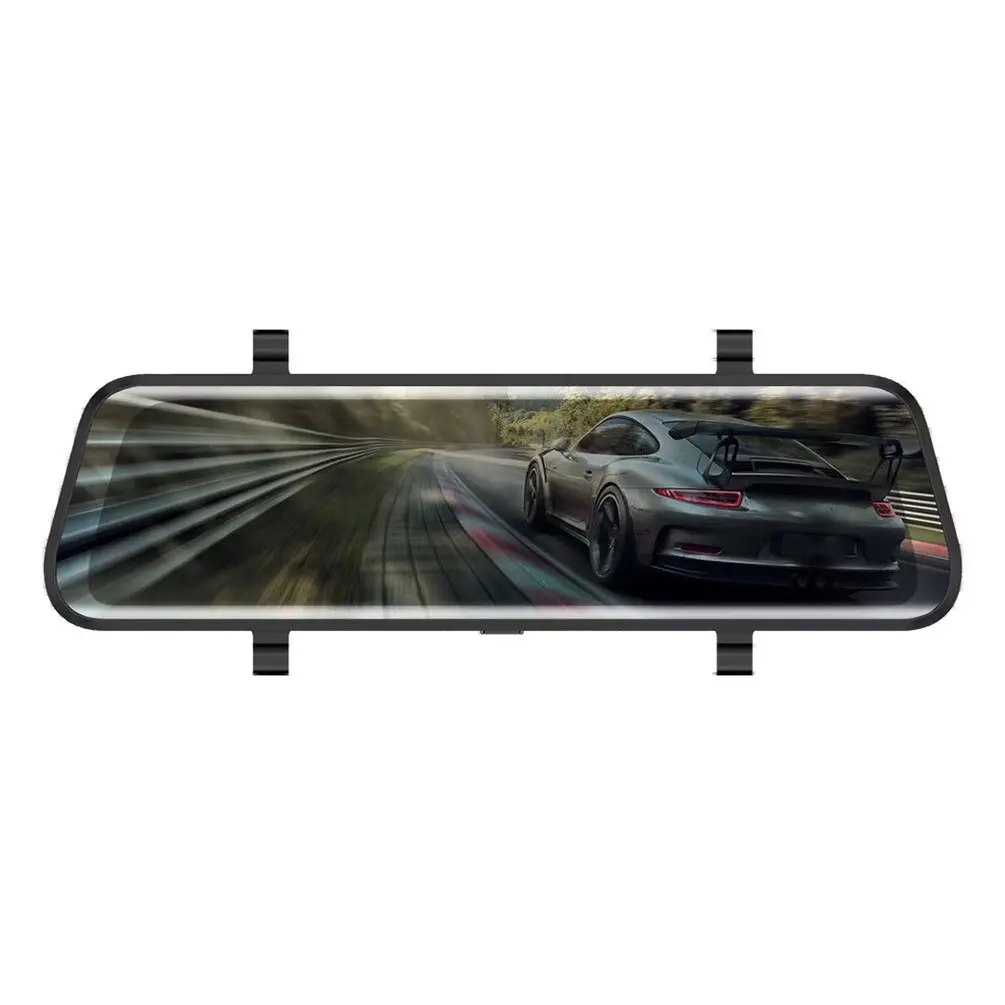

Streaming Media Driving Recorder Universal 10 Inch Full Screen Smart Rearview Mirror Hd Telescopic Lens