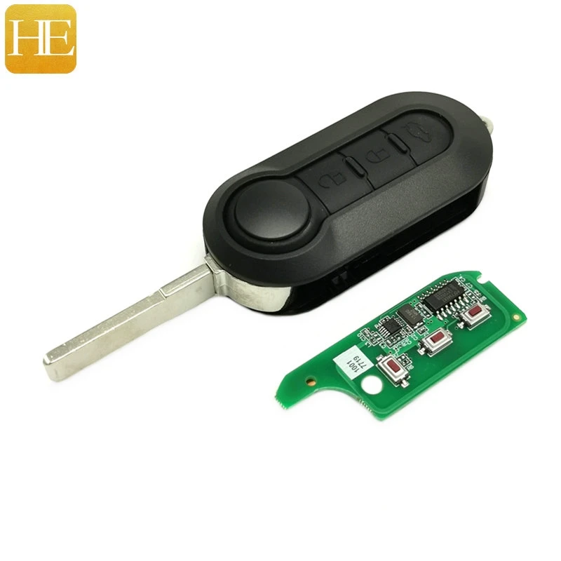 HE XIANG CAR REMOTE KEY FOR FIAT 500L MPV DUCATO CITROEN JUMPER PEUGEOT BOXER 2008-2015 MARELLI BSI PCF7946 433.9ASK REPLACE KEY