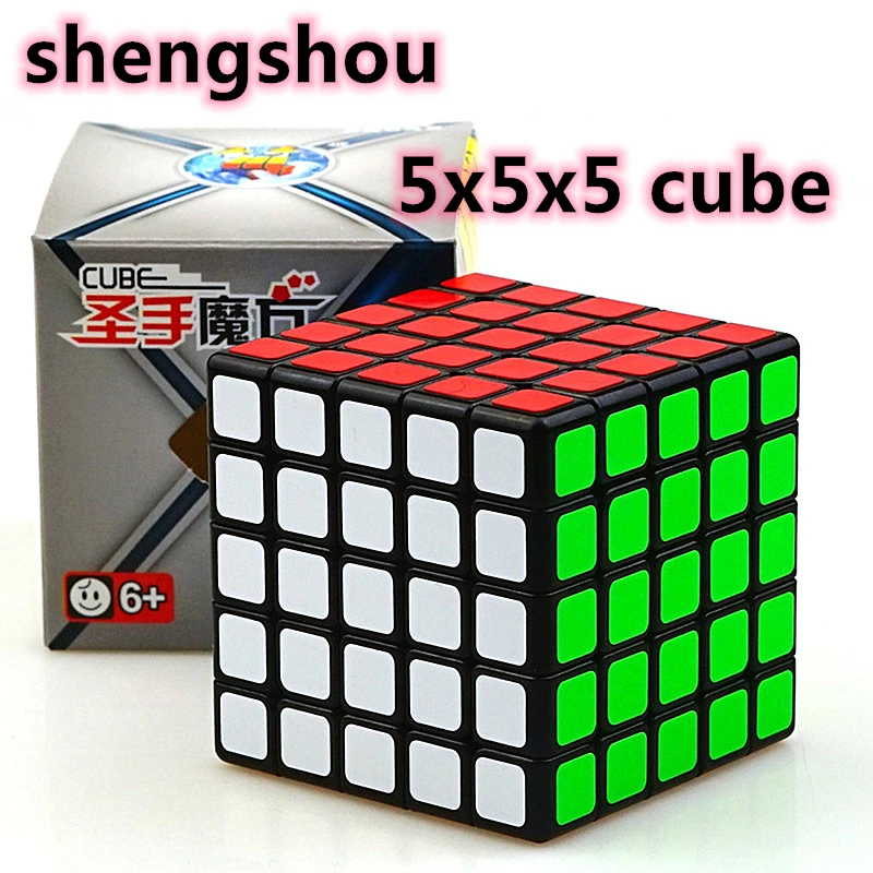 Shengshou Легенда 5x5x5 волшебный куб Легенда 5x5 головоломка волшебный куб Shengshou 5x5 скоростной куб игрушка для детей подарок для детей