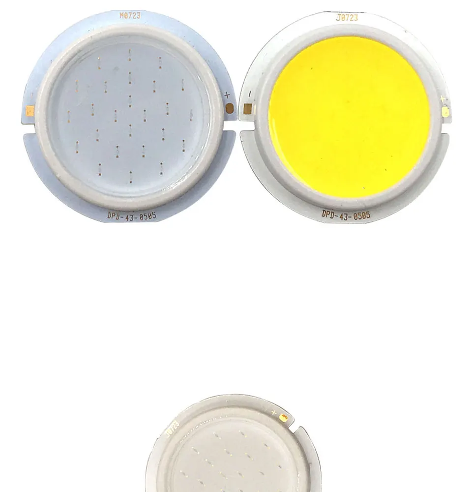 43mm Thicken Round COB LED Chip On Board 15V 5W Light Source Natural White Blue Lighting Color Circular COB for LED Lamp Bulbs (2)