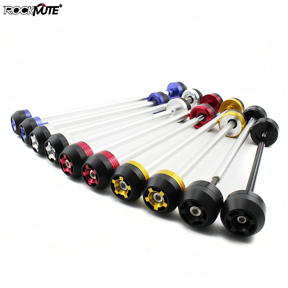 

Motorcycle Front or Rear Axle Fork Wheel Protector For SUZUKI GSR750 2011-2014 / GSX-S750 2015-2019 Crash Slider Pad