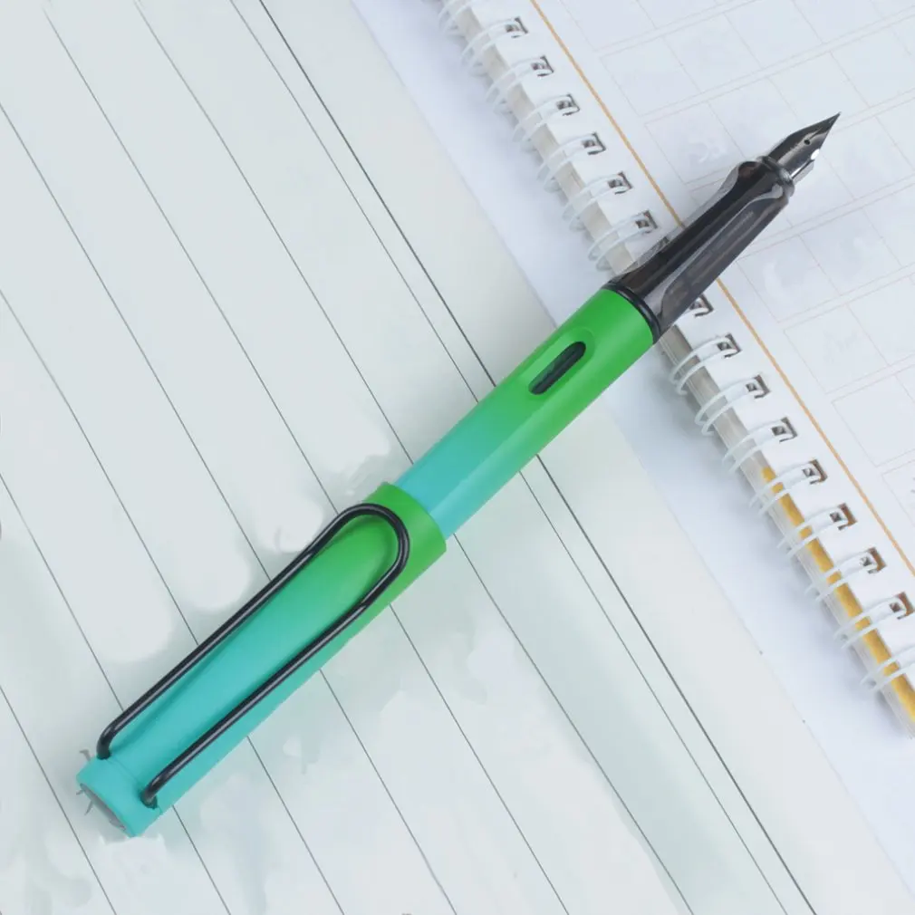 Красочная пластиковая чернильная коробка ручка, подпись ручка офисная шариковая ручка текстурированная ручка удобно держать
