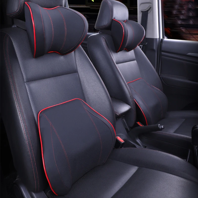 

Car Pillows U Shaped Head Rest Sleeping Travel Neck Pillow Memory Auto Cushion Seat Headrest Massage Accessories