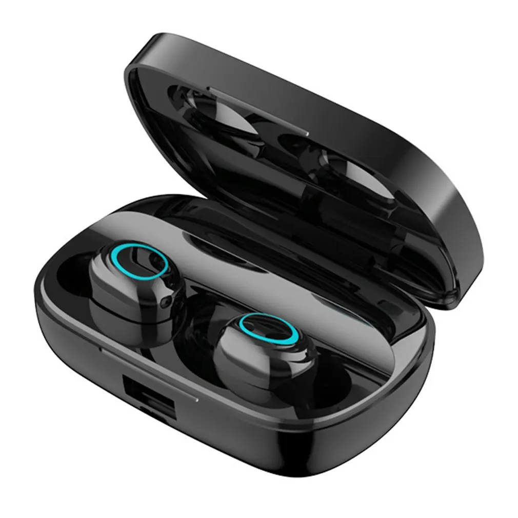 light display S11 3500 мАч Внешний аккумулятор наушники Bluetooth Беспроводные спортивные наушники TWS игровая гарнитура с микрофоном для IPhone Xiaomi - Цвет: light display