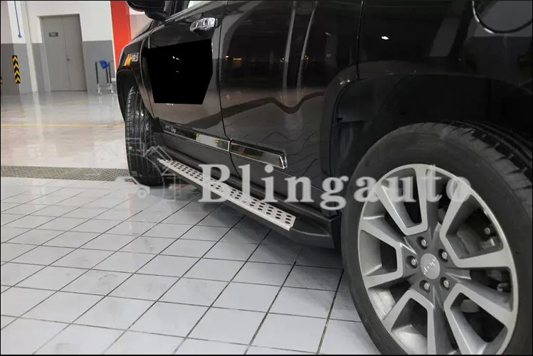 Подходит для Jeep Grand Cherokee 2011- 2 шт. Левая Правая Беговая доска боковые шаги nerf бар Автомобильная педаль боковые лестницы