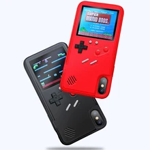 Ретро игровой чехол для Iphone 11 Pro Xs 10 Max Xr 7 8 Plus цветной дисплей Gameboy чехол для телефона для huawei P20 P30 Obudowy Na Telefon