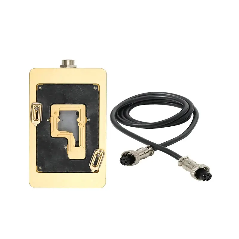 Universal Intelligent Soldering Station Planting Tin Mainboard Layered Heating Table Support Welding Iron For iPhone X/XS/MAX - Цвет: Mould and Cable