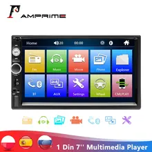 Автомагнитола AMPrime, мультимедийный плеер с 7 "сенсорным экраном, MP5, Bluetooth, USB, камерой заднего вида, типоразмер 2 Din Автомагнитола AMPrime, мультимедийный плеер с 7 "сенсорным экраном, MP5, Bluetooth, USB, камерой заднего вида, типоразмер 2 Din