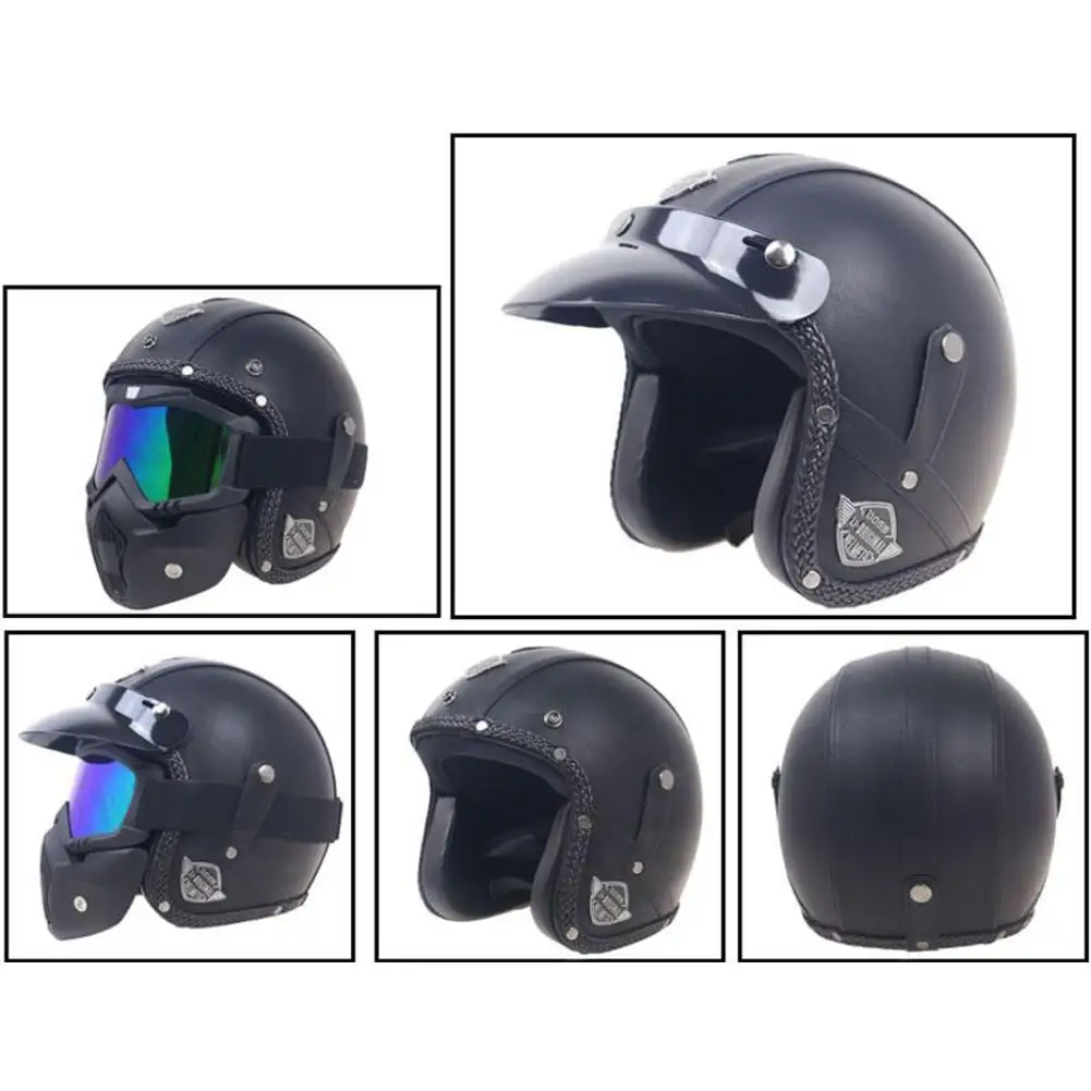 TWISTER. CK унисекс мотоциклетный шлем модный стиль съемный вкладыш Ретро стиль шлем