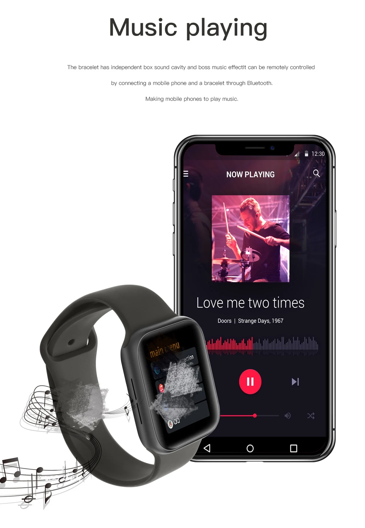  IWO 11 Smart Watch Series 5 1:1 44MM GPS Bluetooth Wireless Charging Sports Fitness Tracker Smartwa - 4000238784259
