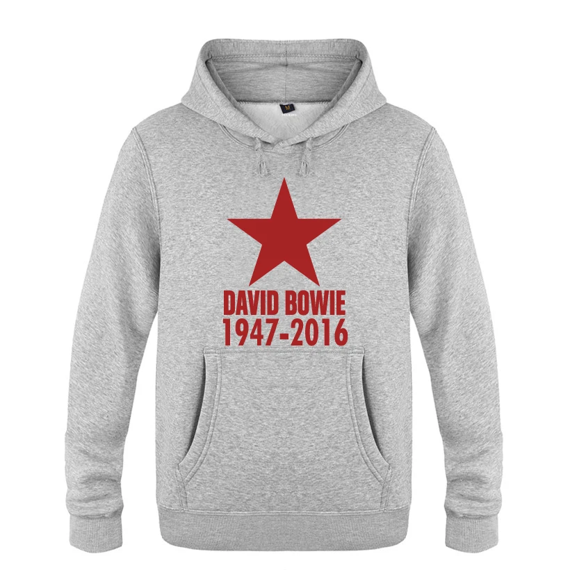 HUIY HOT Blackstar Ziggy 1947- Дэвид Боуи толстовки мужские мужские с капюшоном флисовый пуловер толстовки - Цвет: HUIY HOT