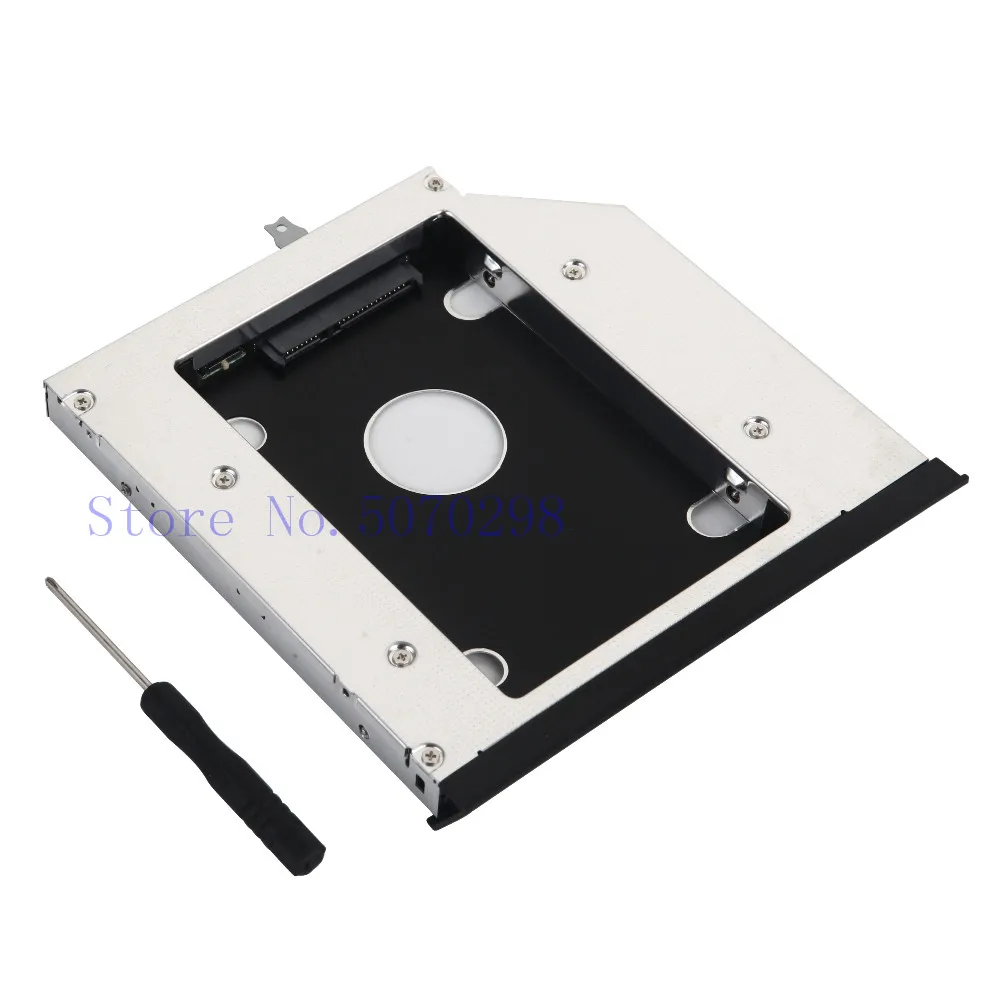 С рамкой+ кронштейном 2nd SATA 3,0 2," жесткий диск HDD SSD картридж для оптического диска Рамка-лоток для lenovo ThinkPad L410 L412 L420 L421
