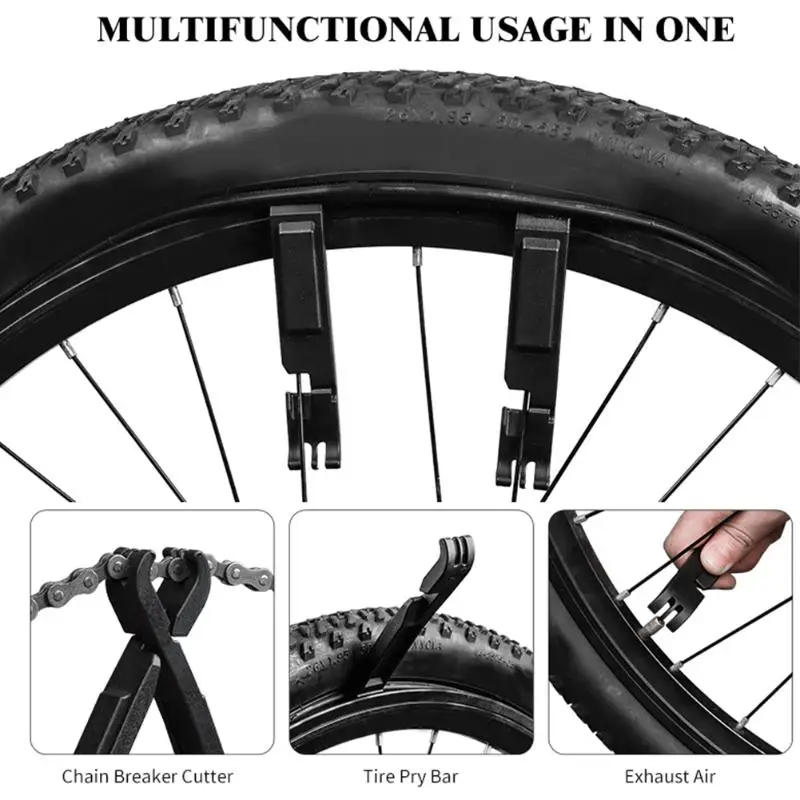 2 шт. рычаг для велосипедных шин MTB дорожный велосипед соединительные кусачки для цепочек подпорка для ремонта шин инструмент для быстрого удаления велосипед Master Links плоскогубцы