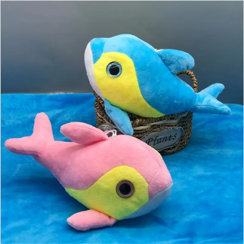 27CM Stuffed Plush New 1Pcs Dolphin Sea Animal Plush Toy Holiday Gift Cheap For Childs Drop 2