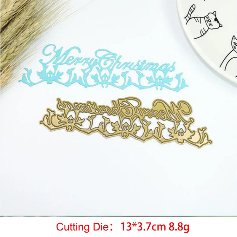 

Halloween Christmas Lace Lace Edge Stitched Metal Cutting Dies DIY Scrapbooking Stamps Craft Embossing Making Stencil Template