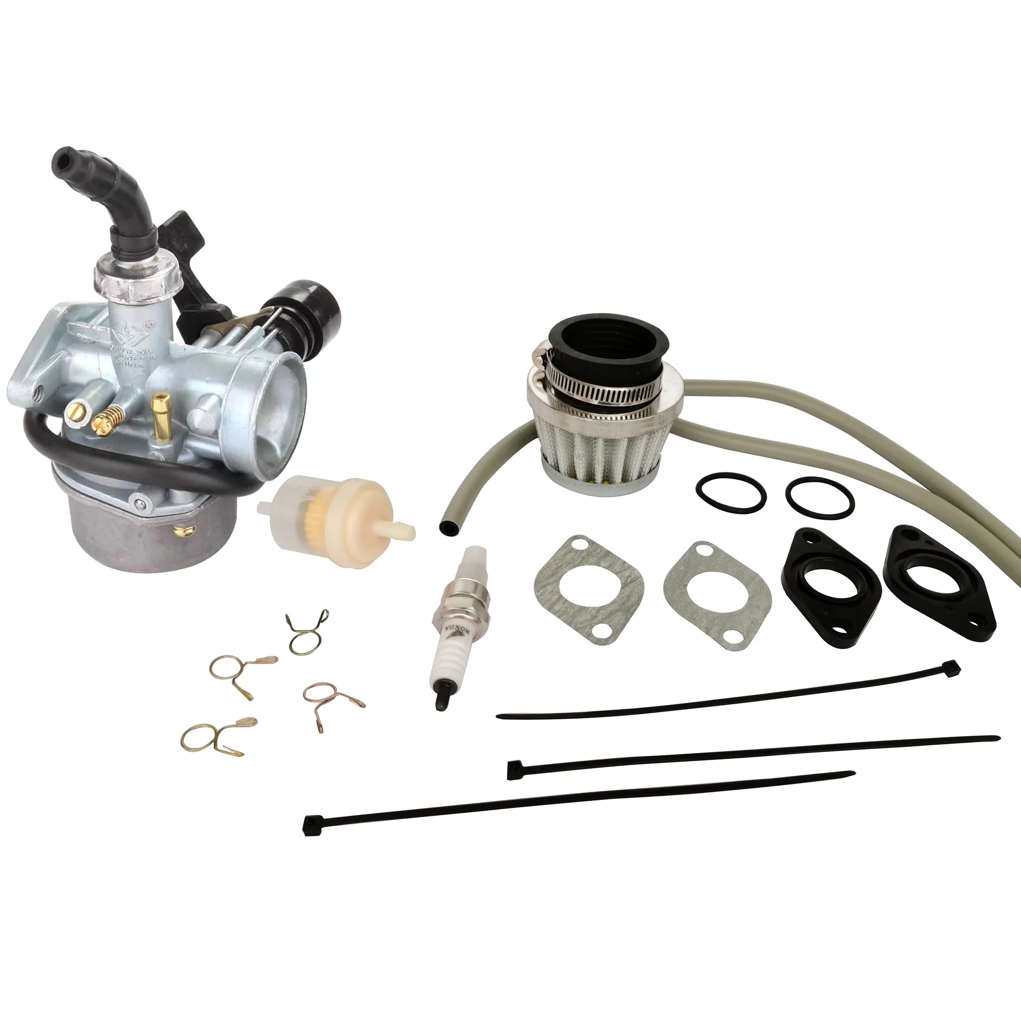 thumbnail image 2 of Coleman 125cc Atv Carburetor 19mm Carburetor PZ19 Carb Hand Choke For 50cc 70cc 90cc 110cc 125cc ATV Quad Pit Dirt Bike Go Kart I.1147633151 Electric Go Karts 2 of 11