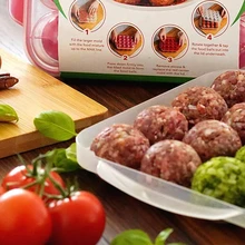 Kitchen Plastic Meatball Mold Making Fish Melon Ball Self Stuffing Food Cooking Machine High Temperature Resistance