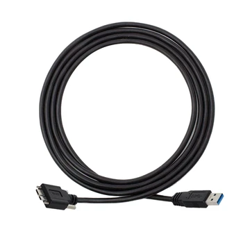 

USB to Micro-USB Cable with Mount Panel Screw USB 3.0 a Type Cable Male to Micro-USB 3.0 B Male Cable for Hard Disk