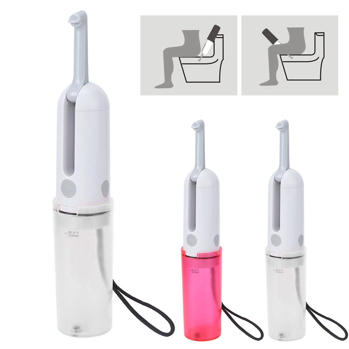 Portable Silicone Bidet Handheld Travel Electric Woman Sprayer new | Дом и сад